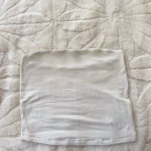 White American Eagle Tube Top/Crop Top size M